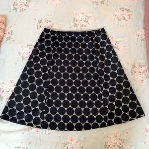 Navy Renee C - Maybell Lace Detail Skirt